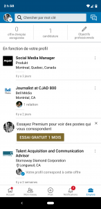 LinkedIn screenshot