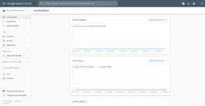 Search console screenshot LPS